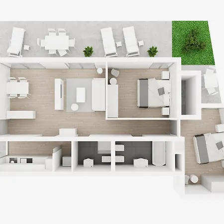 Design Lillian With A Beautiful Sea View * Рабац